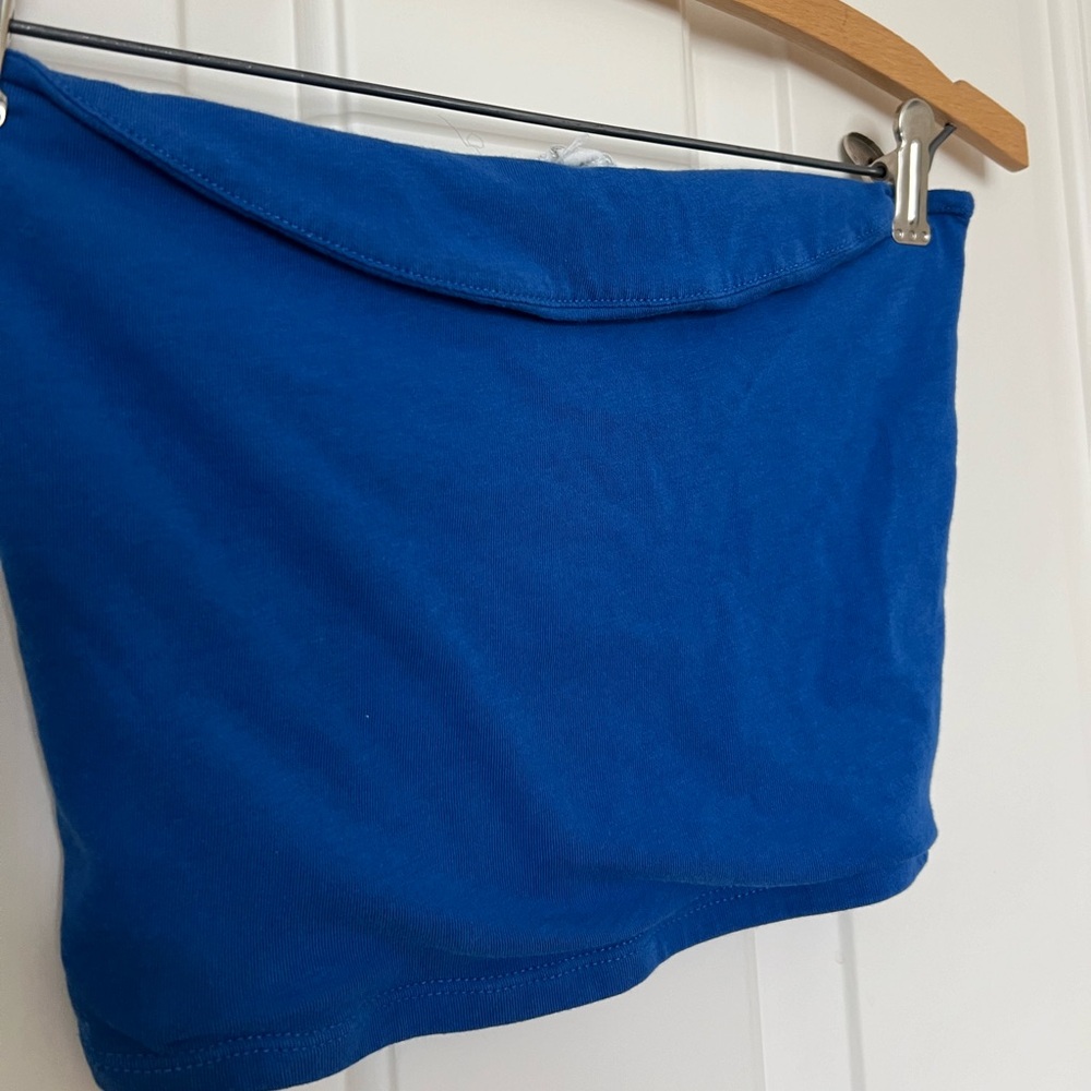 Garage royal blue tube top. XS